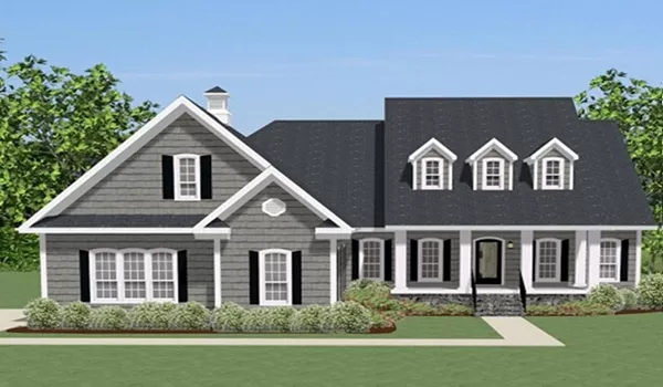 image of ranch house plan 9377